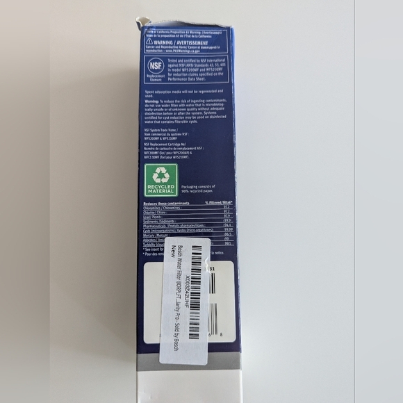 Bosch UltraClarity Pro Water Filter For Refrigerator - New - Picture 4 of 6